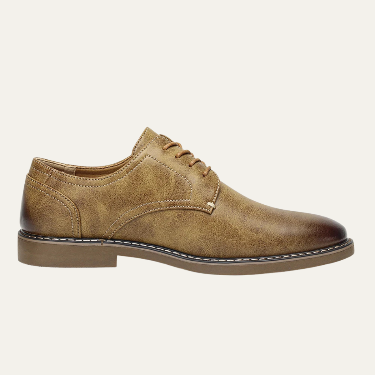 The Monopoli Men’s Lace Up Casual Oxford Leather Shoes