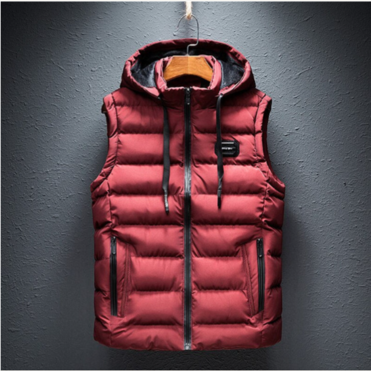 The Winslow Men’s Lightweight Puffer Quilted Vest with Hood