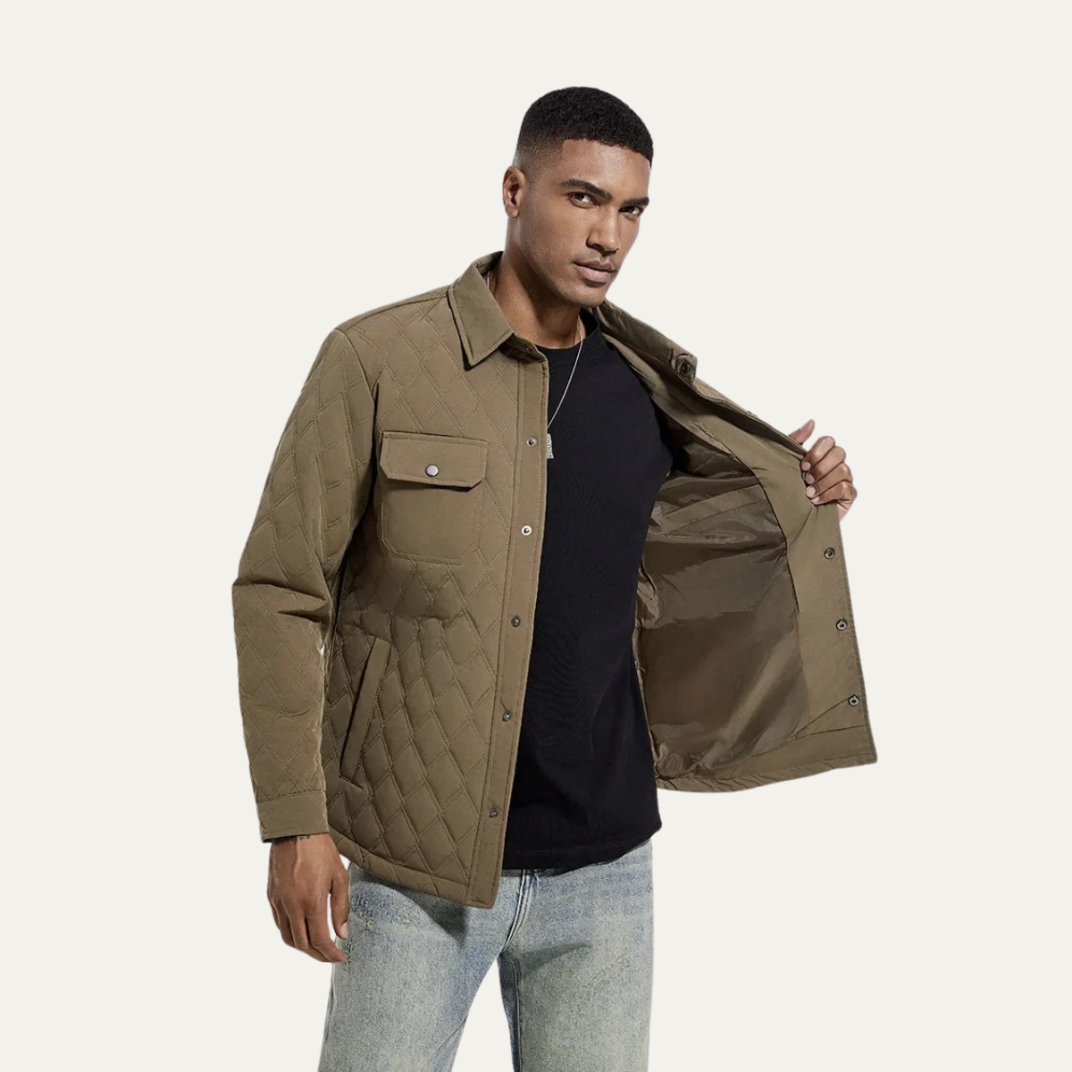 The St Davids Men's Lightweight Quilted Jacket