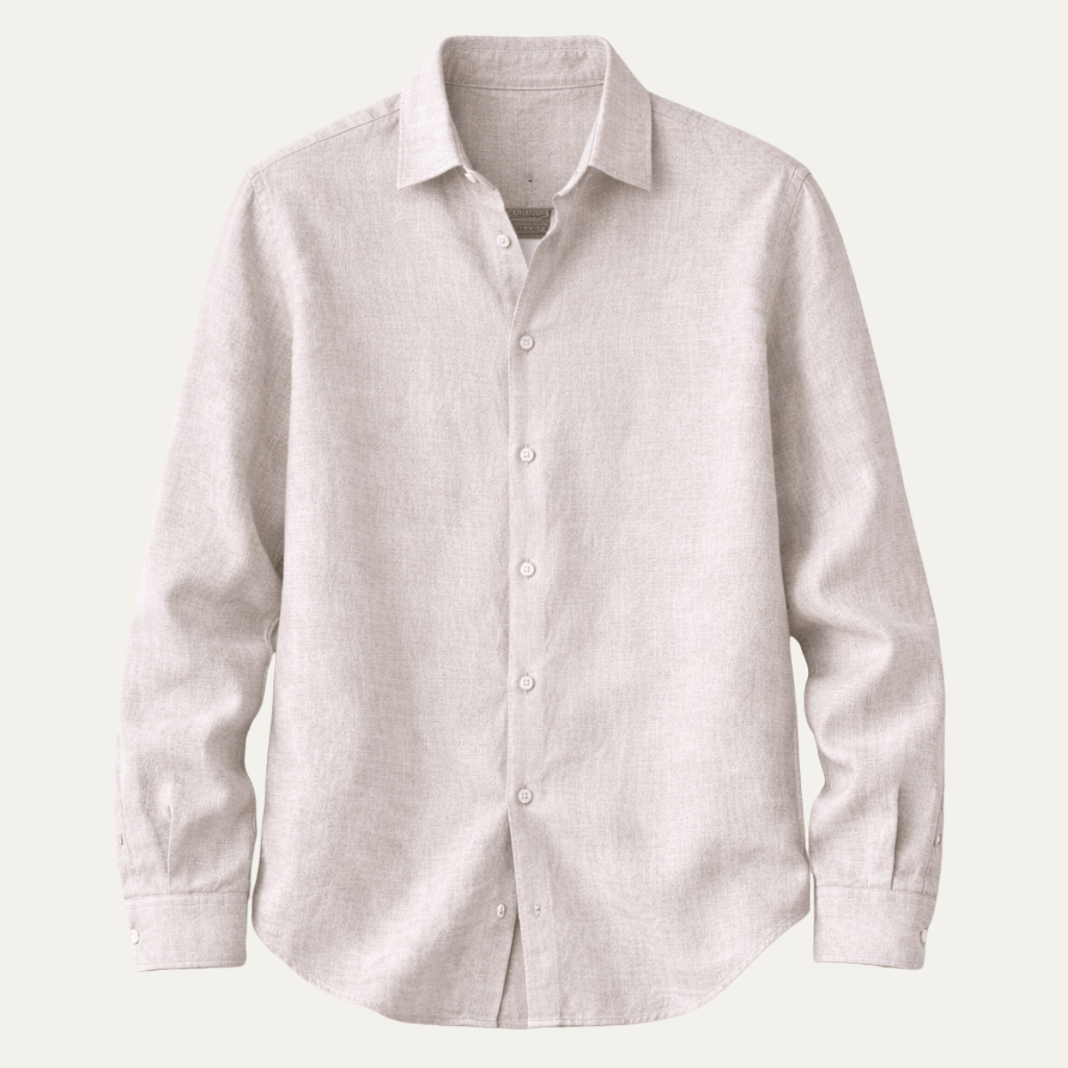 The Ridgecrest Men’s Casual Linen Button Down Long Sleeve Shirt