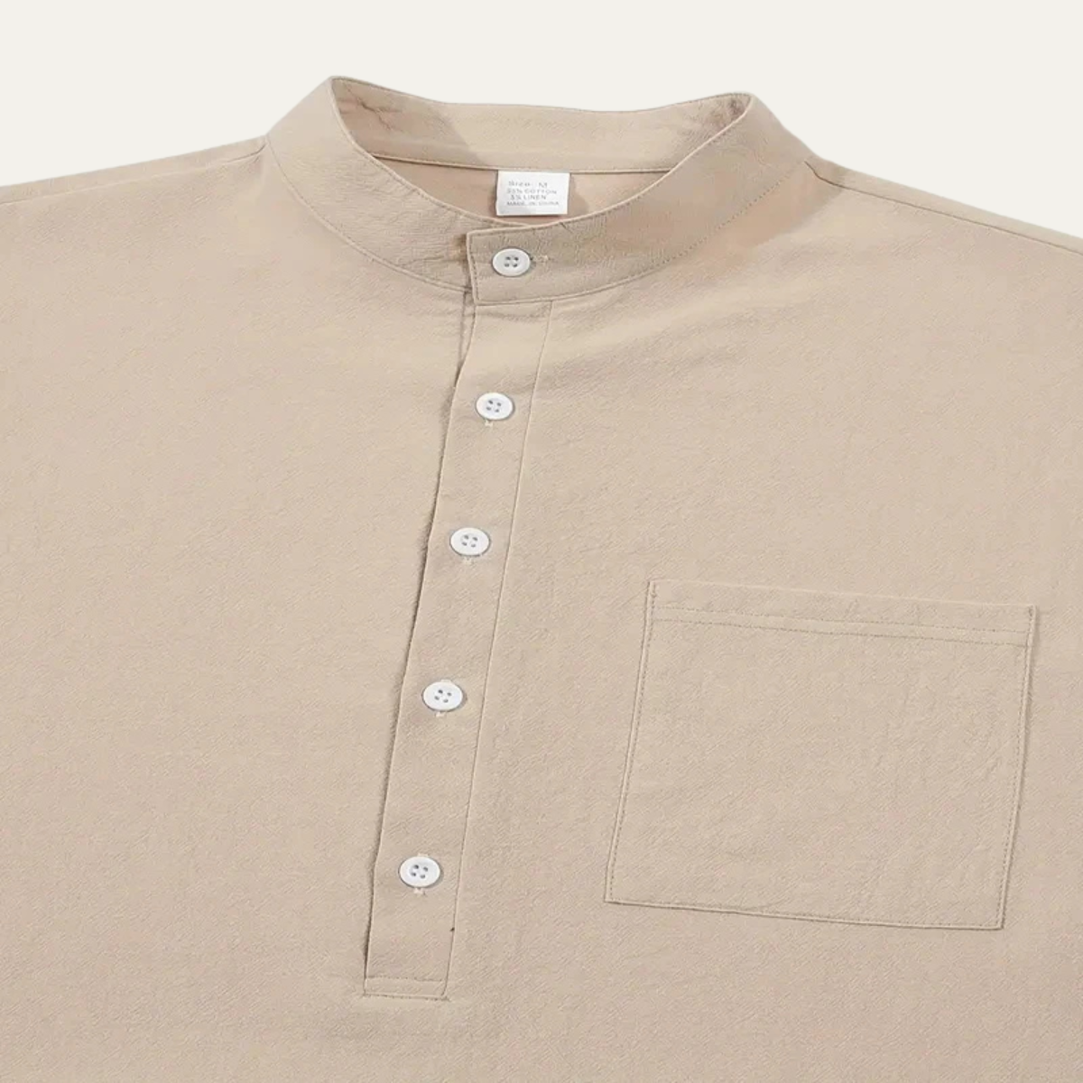 The Hillvale Men’s Lightweight Casual Linen Set – Polo & Pants