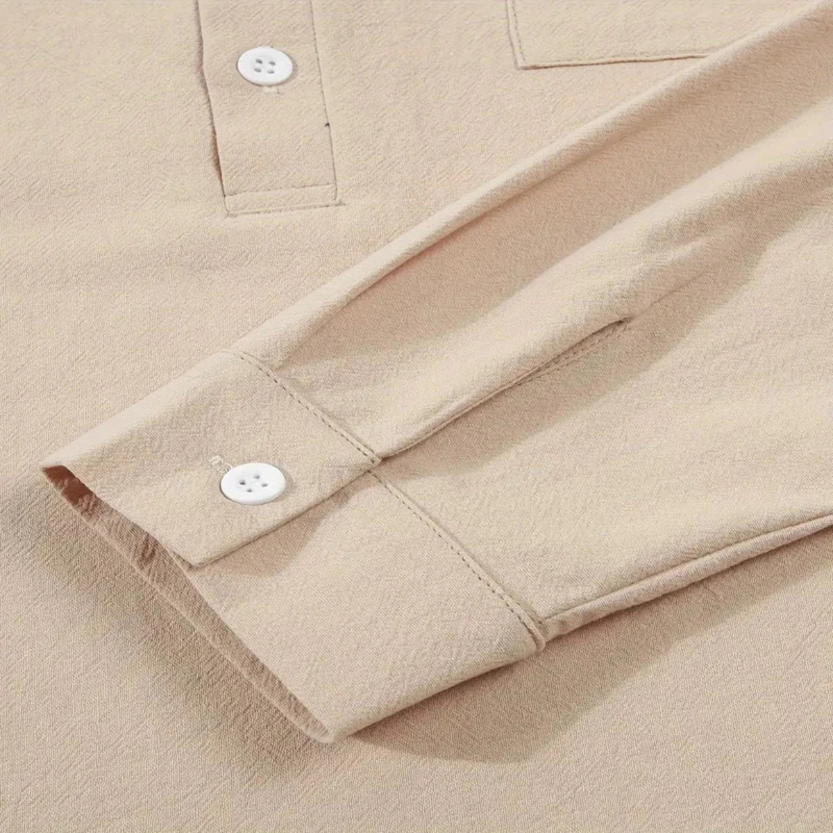 The Hillvale Men’s Lightweight Casual Linen Set – Polo & Pants