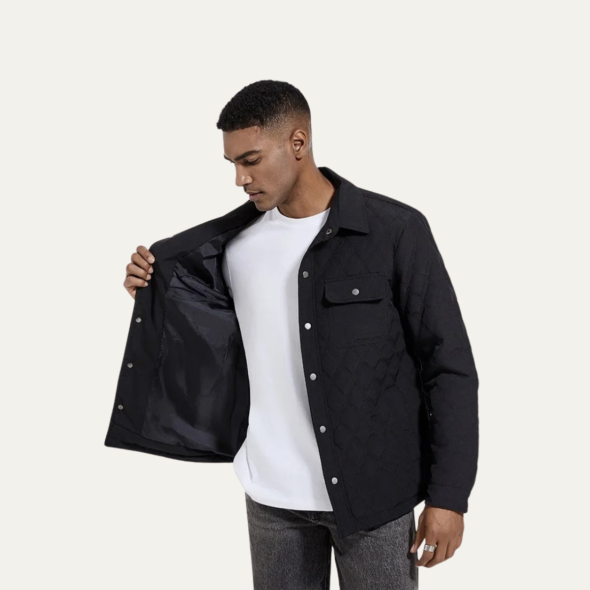 The St Davids Men's Lightweight Quilted Jacket