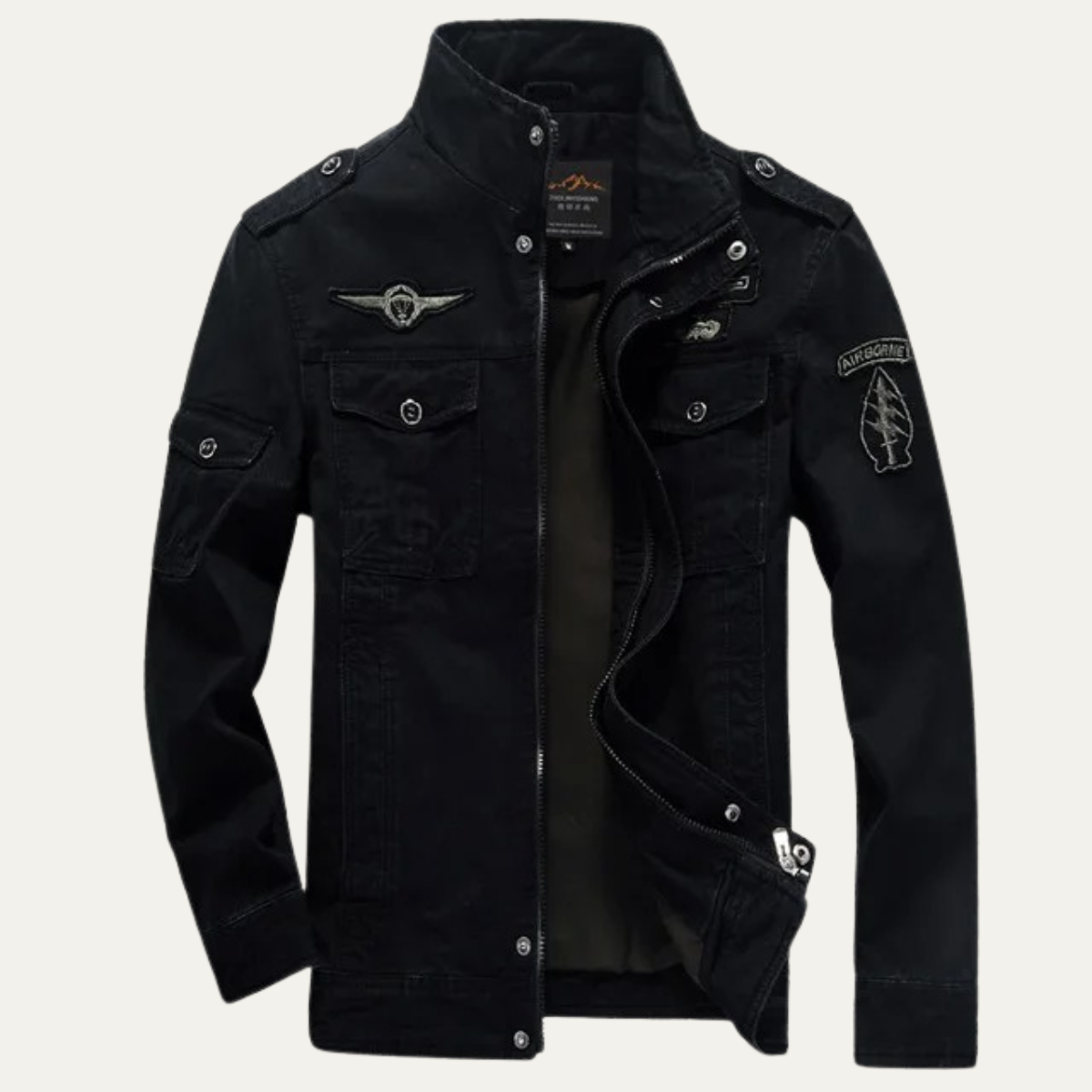 The Aberdeen Men’s Trendy Cargo Cotton Jacket with Pockets