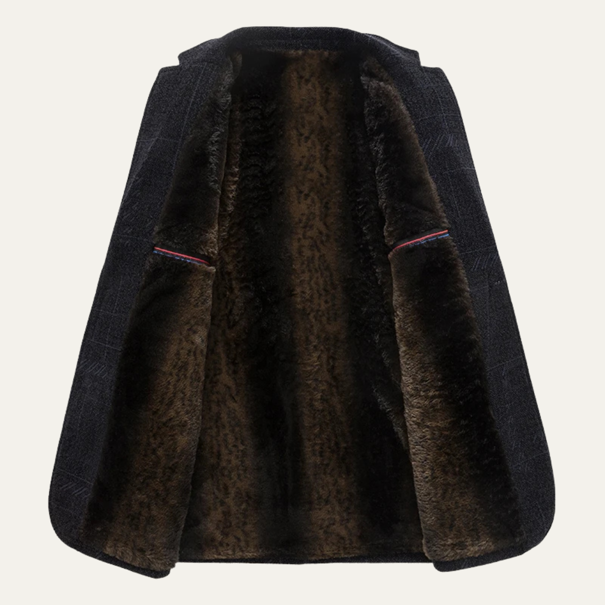 The Cornwall Men’s Slim Fit Checked Business Casual Work Jacket