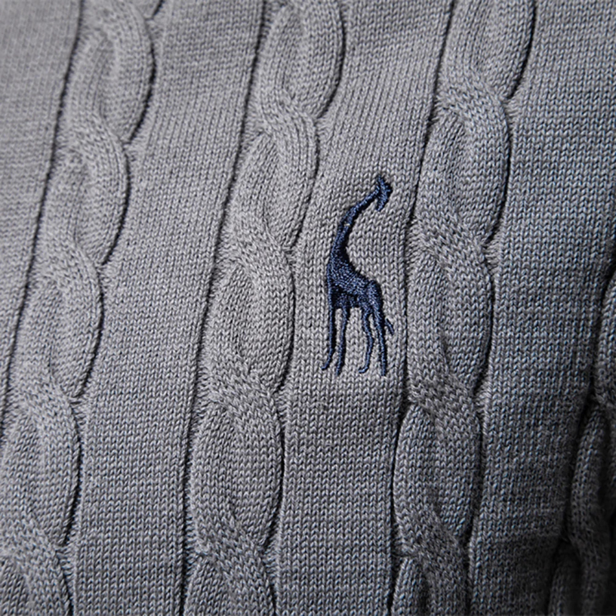 The Carmarthenshire Men's Stylish Crew Neck Knitwear Sweater