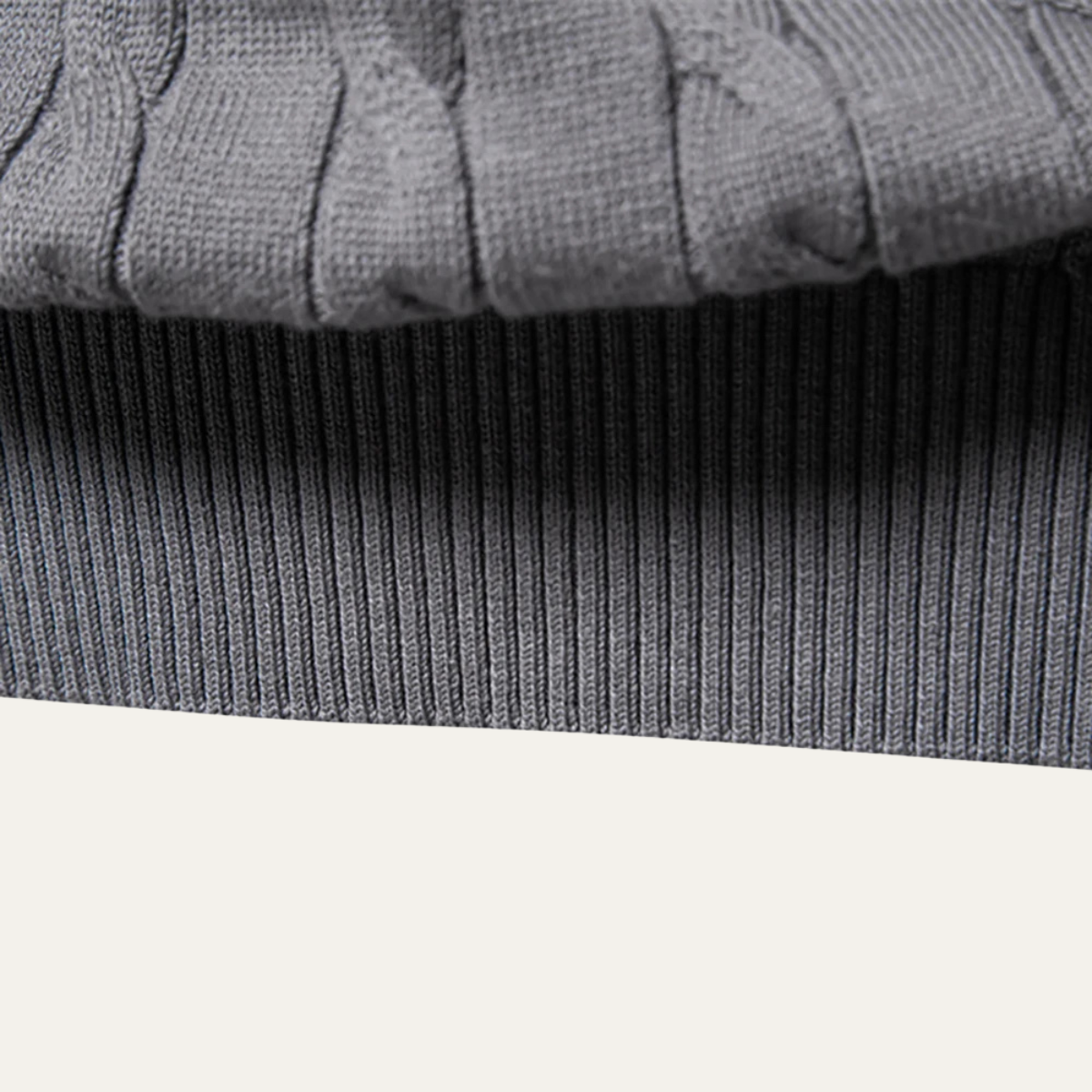 The Carmarthenshire Men's Stylish Crew Neck Knitwear Sweater