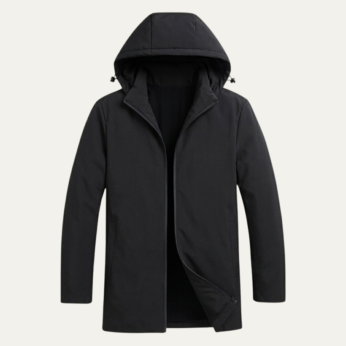 The Montclair Men’s Modern Fit Warm Hooded Jacket