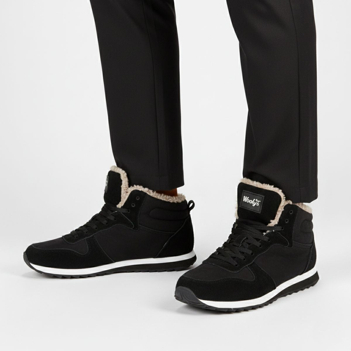 The Padova Men’s Casual Warm Fleece Lined Ankle Winter Boots