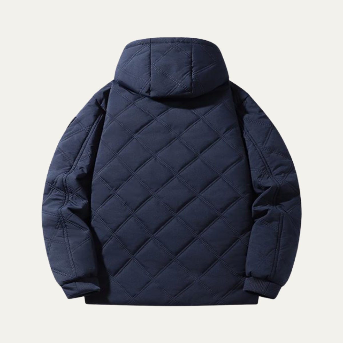 The Greenock Men’s Warm Winter Quilted Puffer Jacket with Fleece Lining