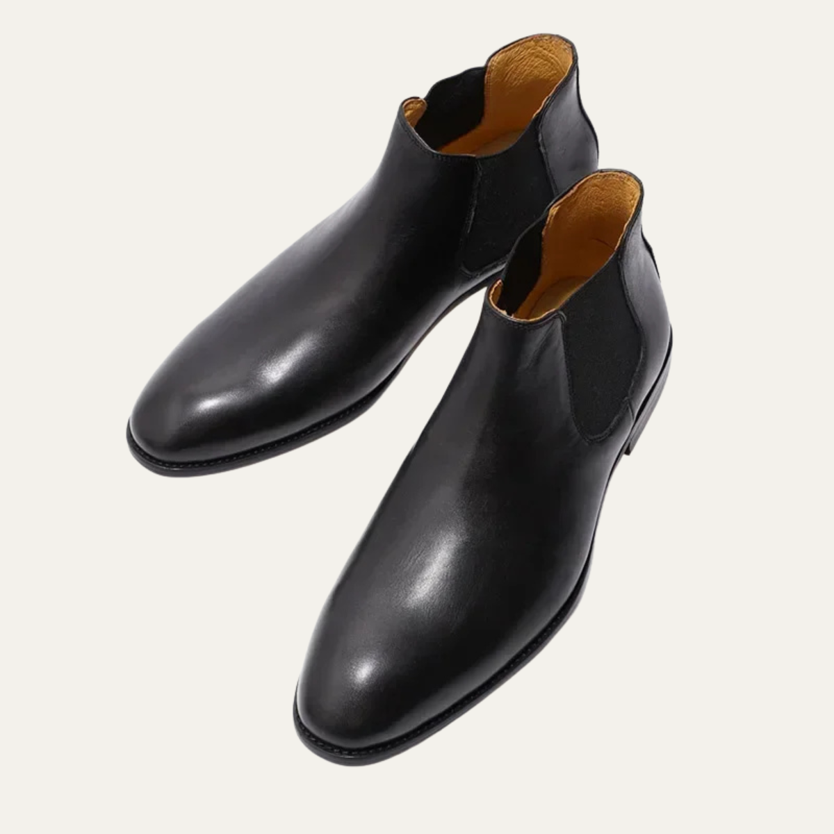 The Lugano Men’s Luxury Leather Ankle Chelsea Boots