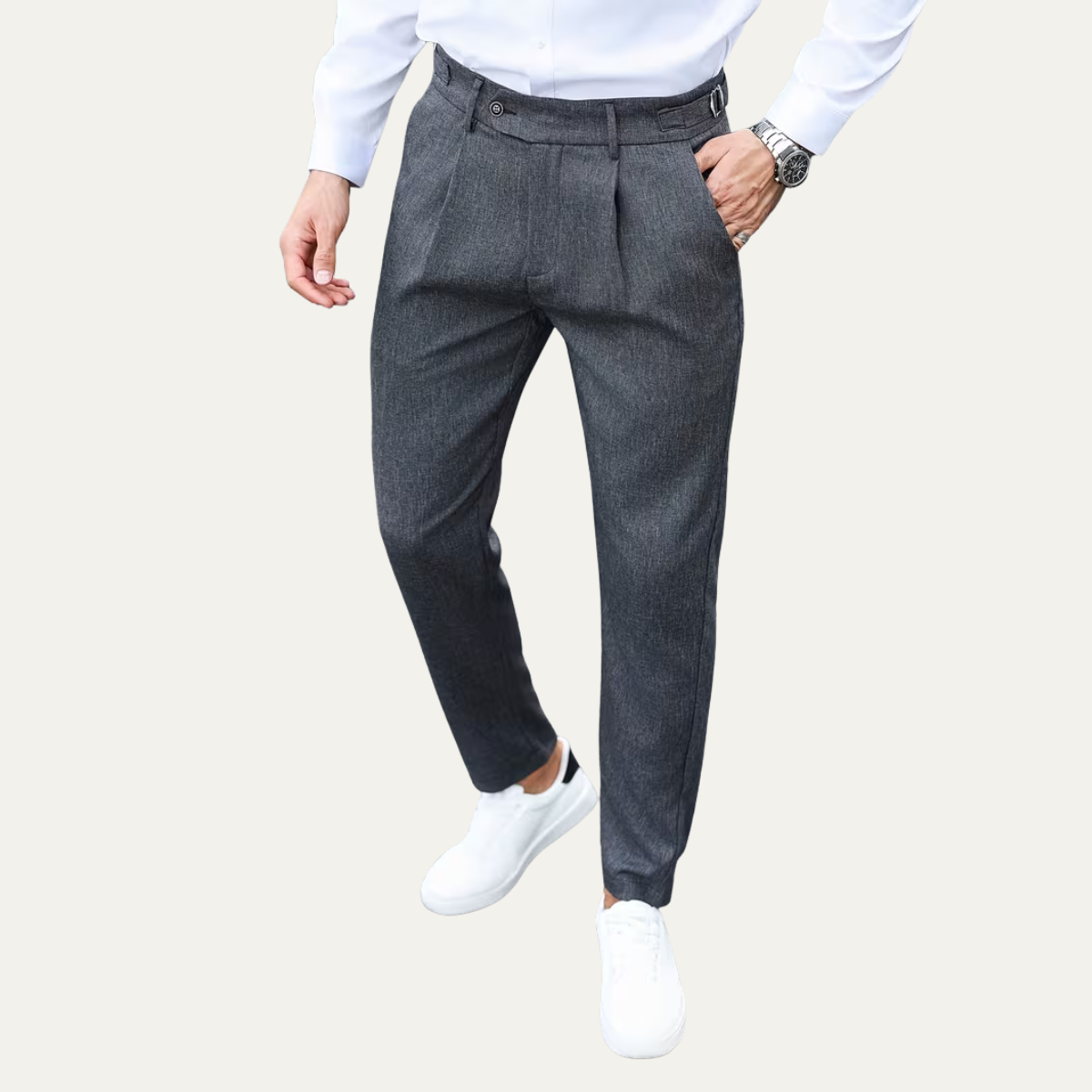 The Macedon Men’s Business Slim Fit Dress Pants