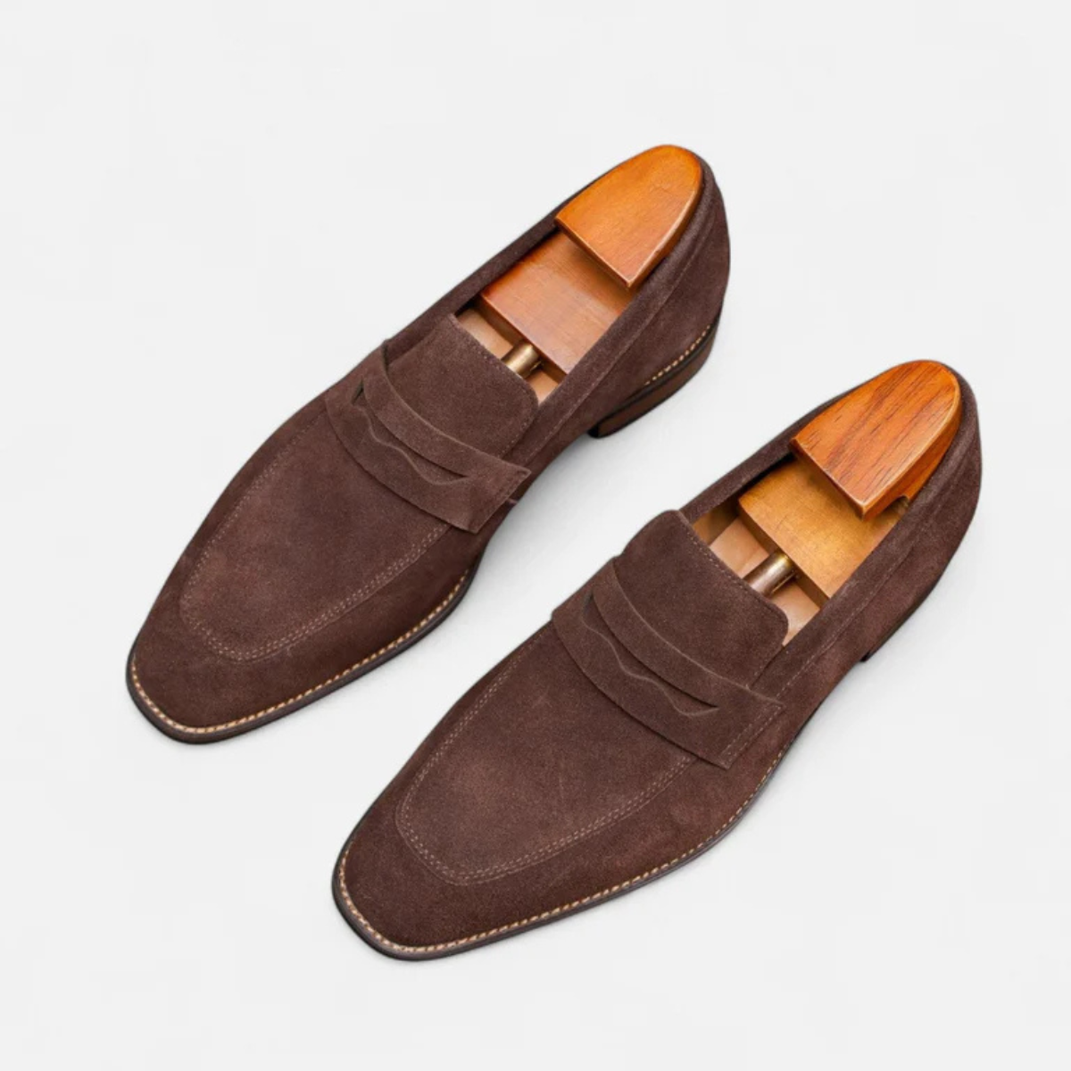 The Brighton Men’s Classic Slip On Penny Loafers