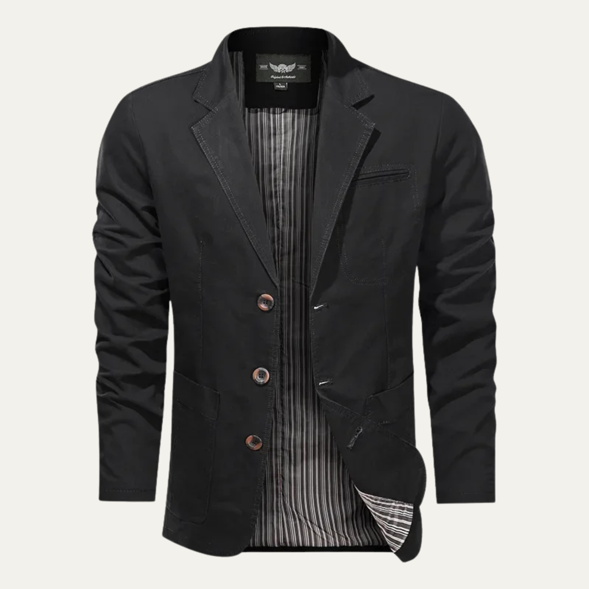 The Prestbury Men's Casual Lightweight Cotton Blazer
