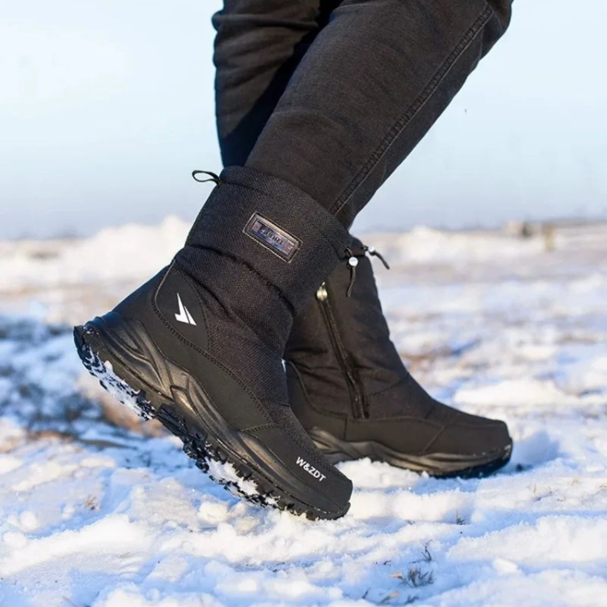 The Formia Men’s High Top Fur Lined Anti Slip Outdoor Boots