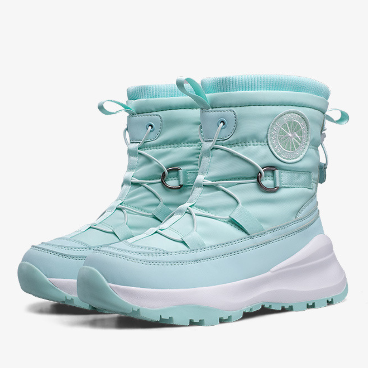 The Ostiense Men’s Fur Lined Anti Slip Outdoor High Top Snow Boots