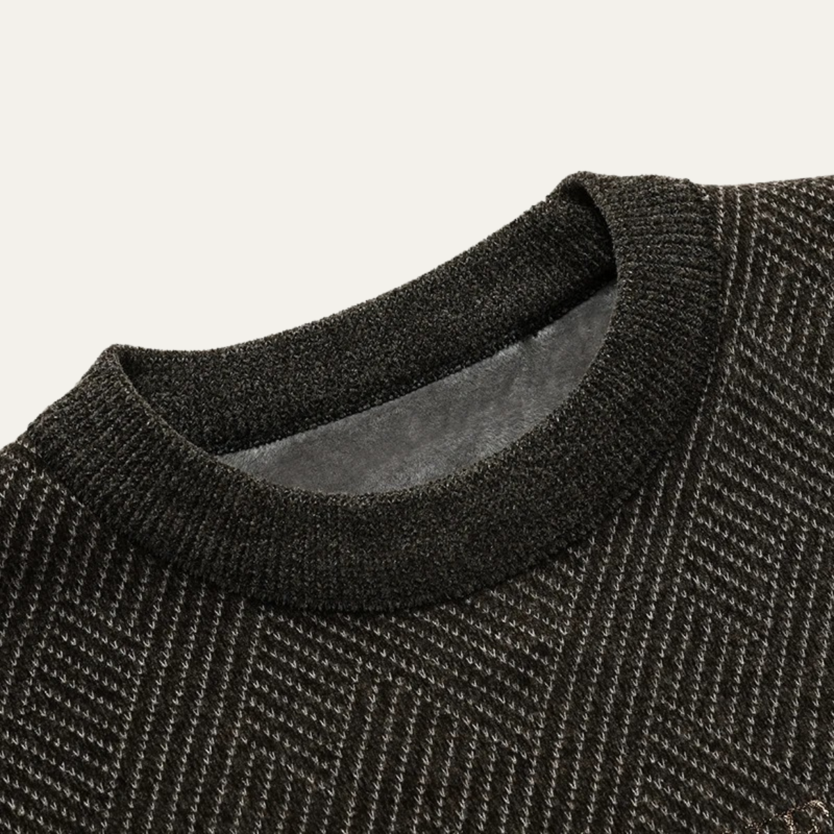 The Swansea Men’s Winter Fleece Lined Sweater