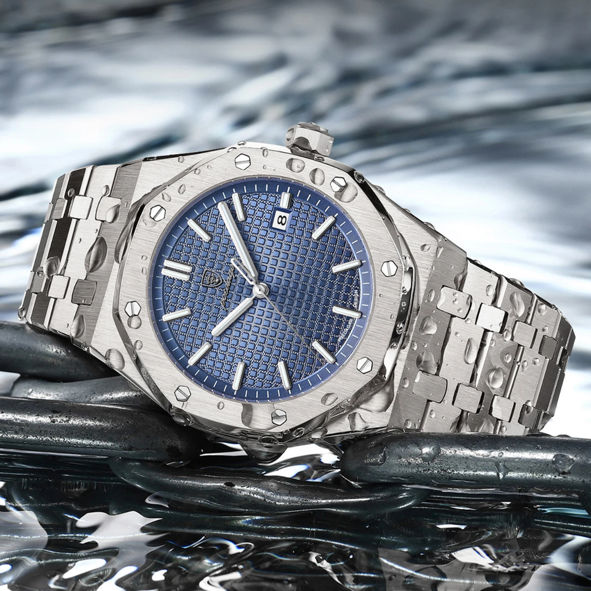 The Glenwood Court Men’s Elegant Business Quartz Wristwatch