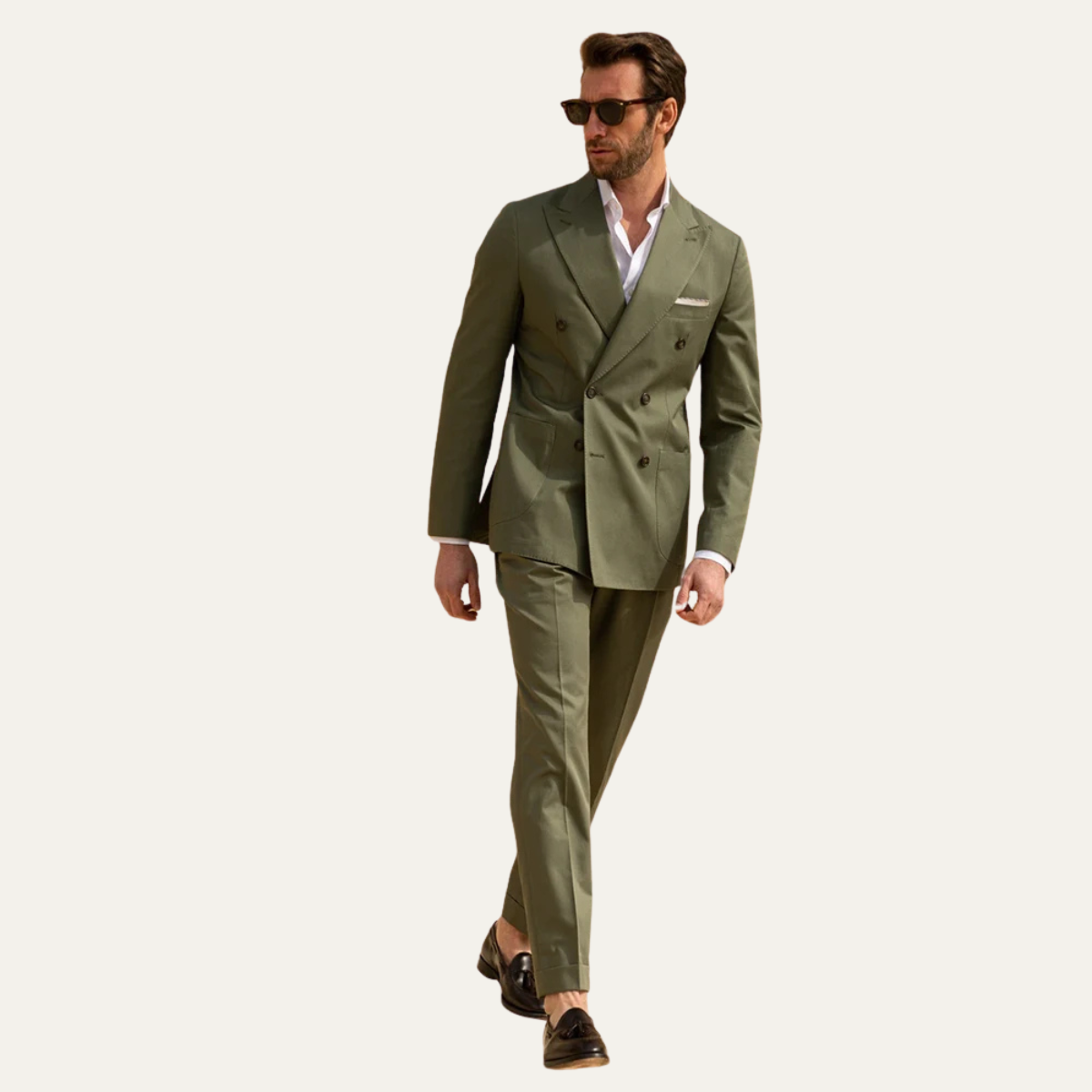 The Tiburon Men’s Slim Fit Elegant Suit