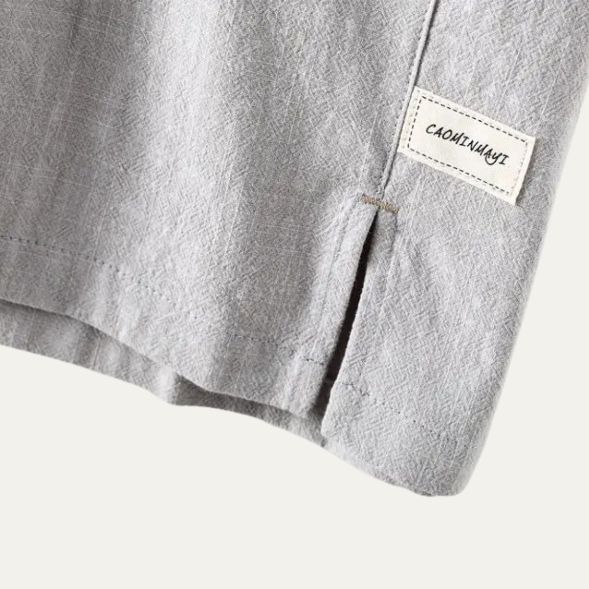 The Montrose Ridge Men’s Short Sleeve Linen Casual Polo Shirt