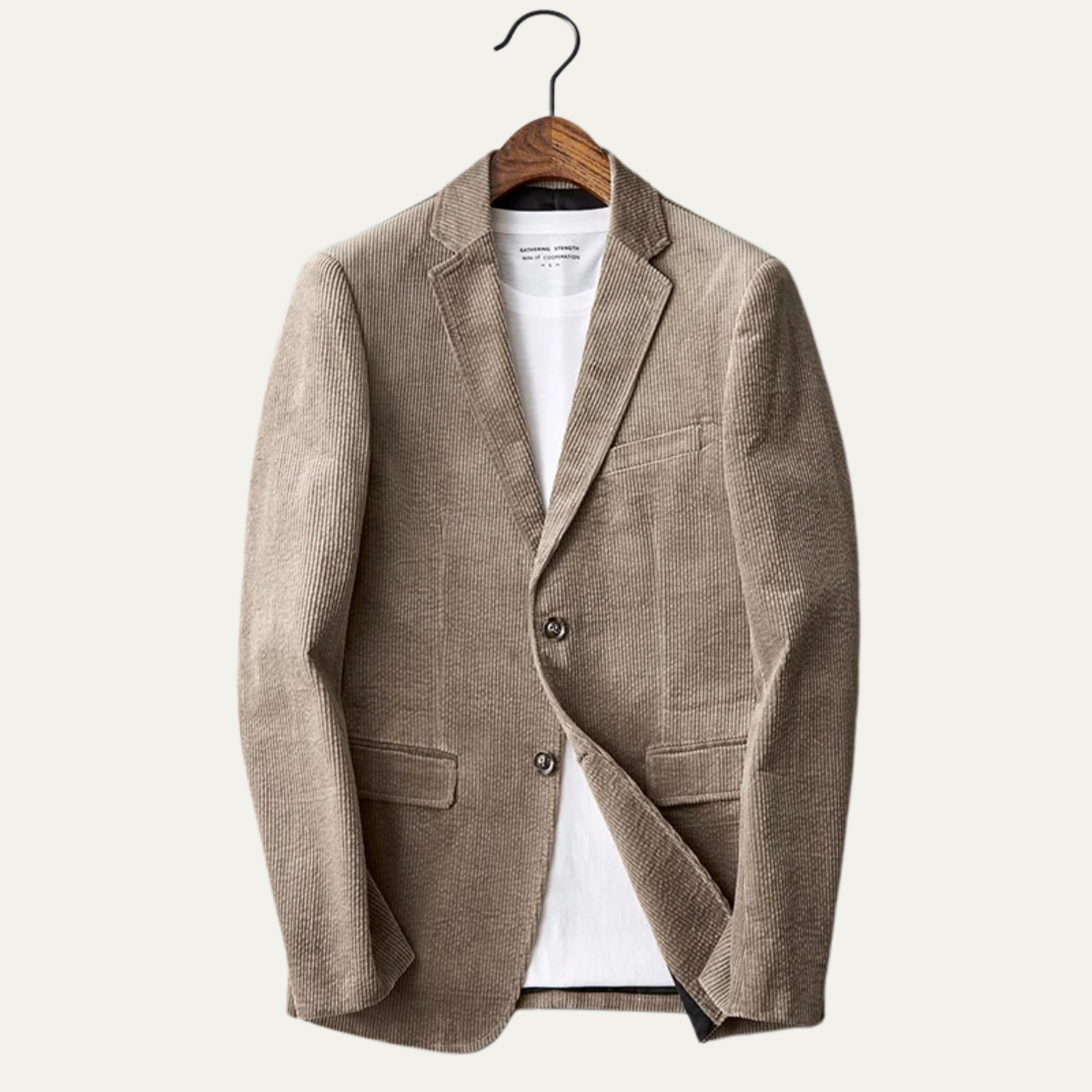 The Aldridge Men’s Corduroy Blazer – Winter Casual Cotton Suit