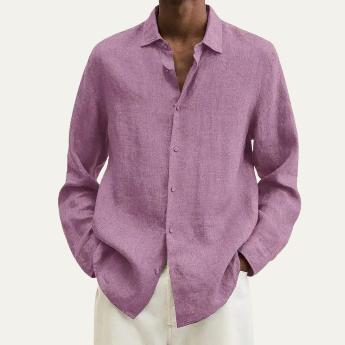 The Stonecrest Men’s Lightweight Shirt with Turn Down Collar