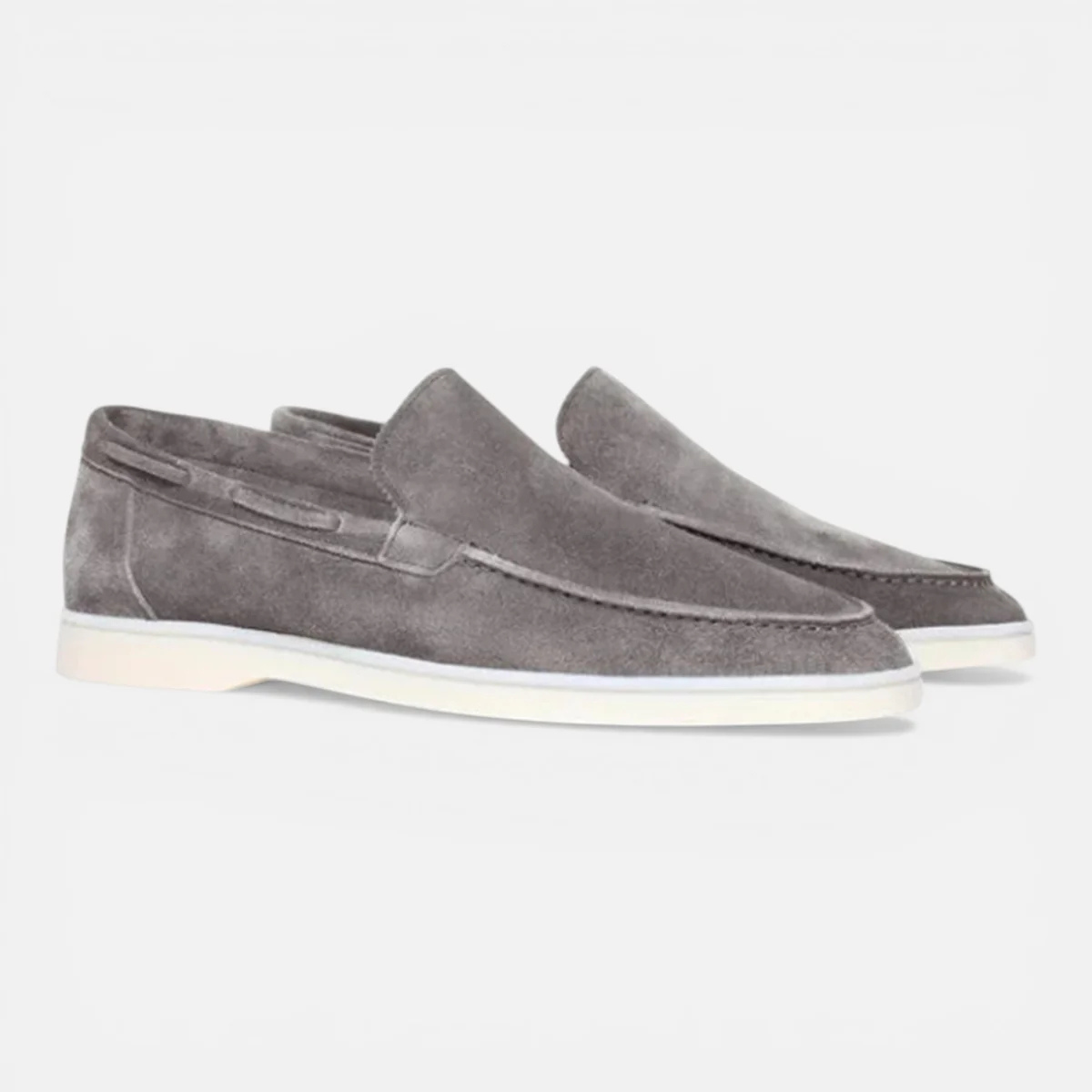 The Brookstone Men’s Suede Casual Loafers