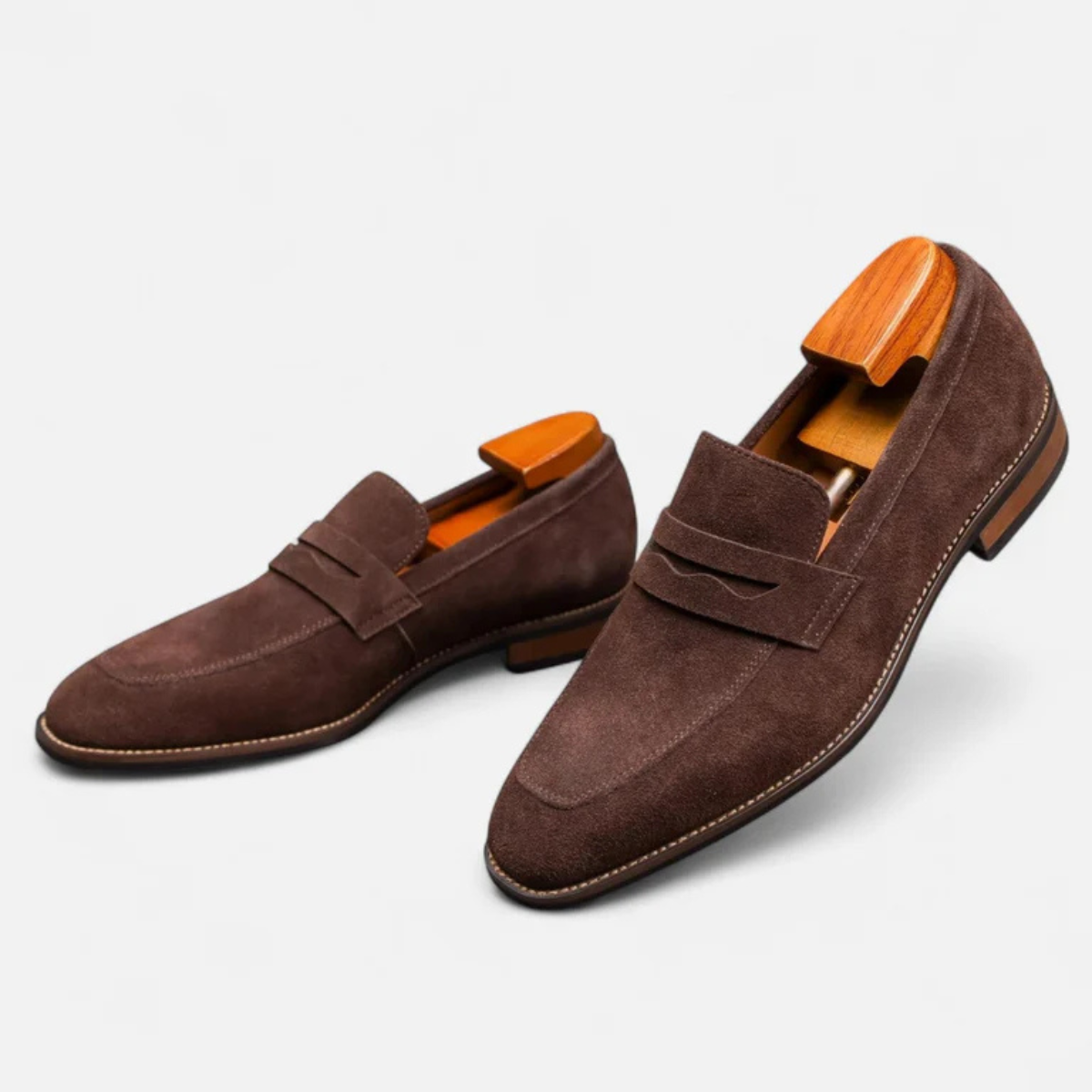 The Brighton Men’s Classic Slip On Penny Loafers