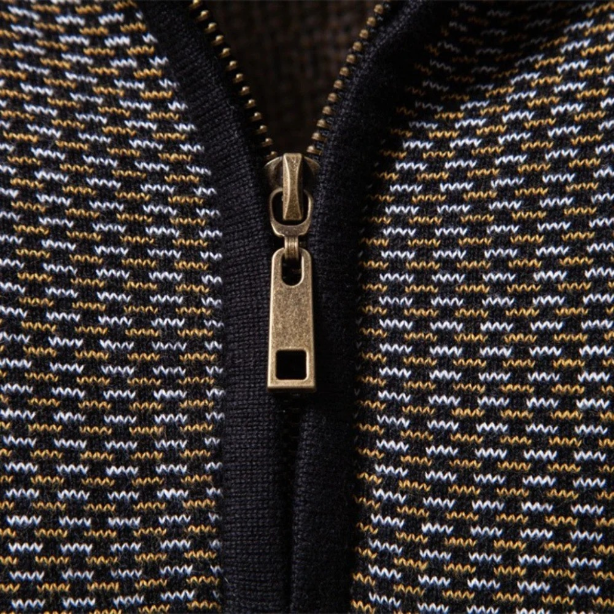 The Conwy Men's Half Zip Warm Winter Sweater