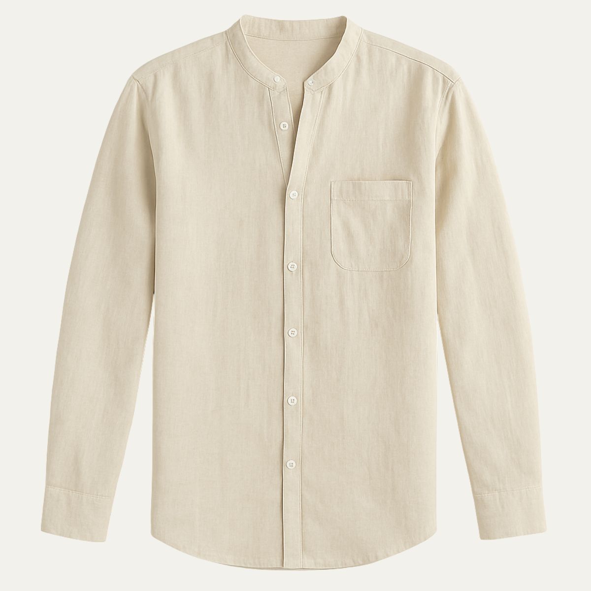 The Brighton Linen Shirt – Long Sleeve Shirt for Men