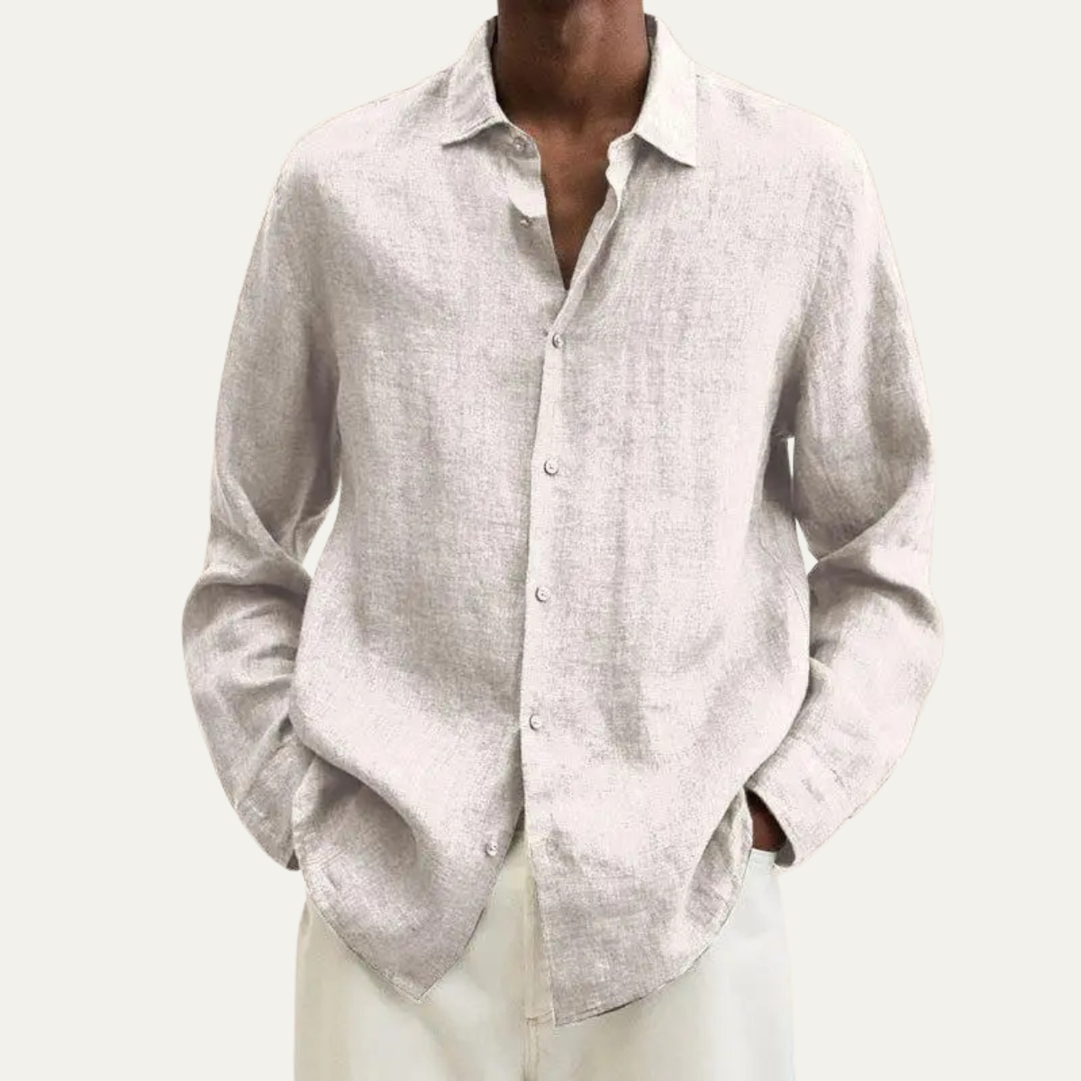 The Stonecrest Men’s Lightweight Shirt with Turn Down Collar