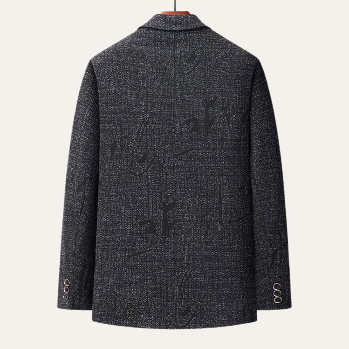 The Sassicaia Men’s Slim Fit Smart Casual Checked Blazer Suit