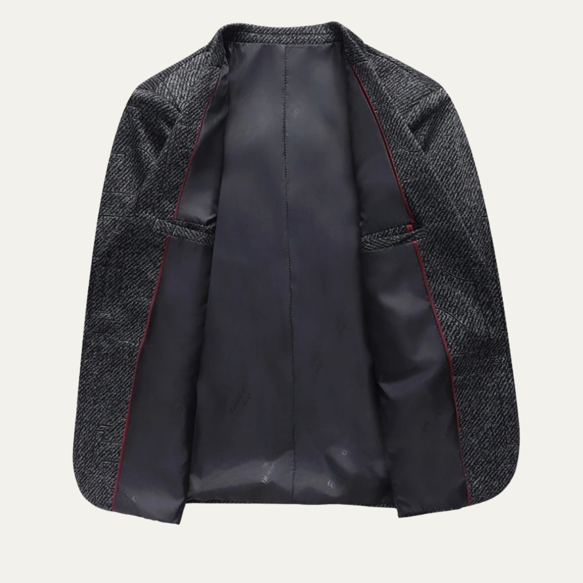 The Sassicaia Men’s Slim Fit Smart Casual Checked Blazer Suit