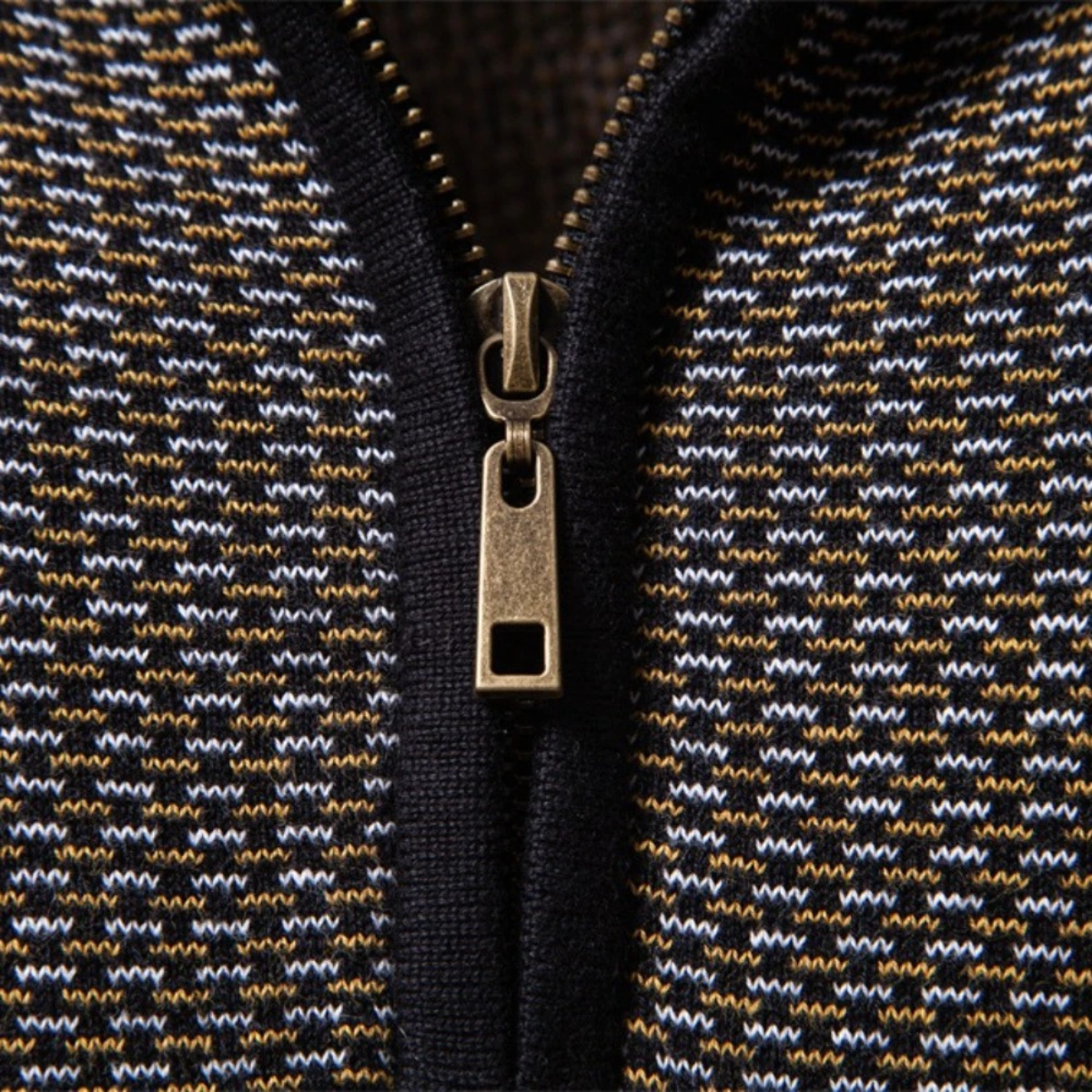 The Darrow Men’s Trendy Quarter Zip Knitted Sweater