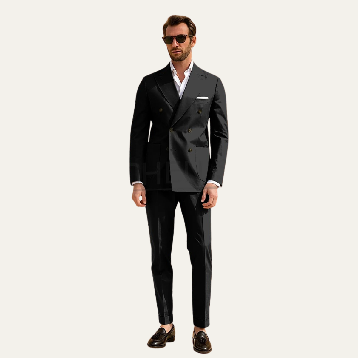 The Tiburon Men’s Slim Fit Elegant Suit