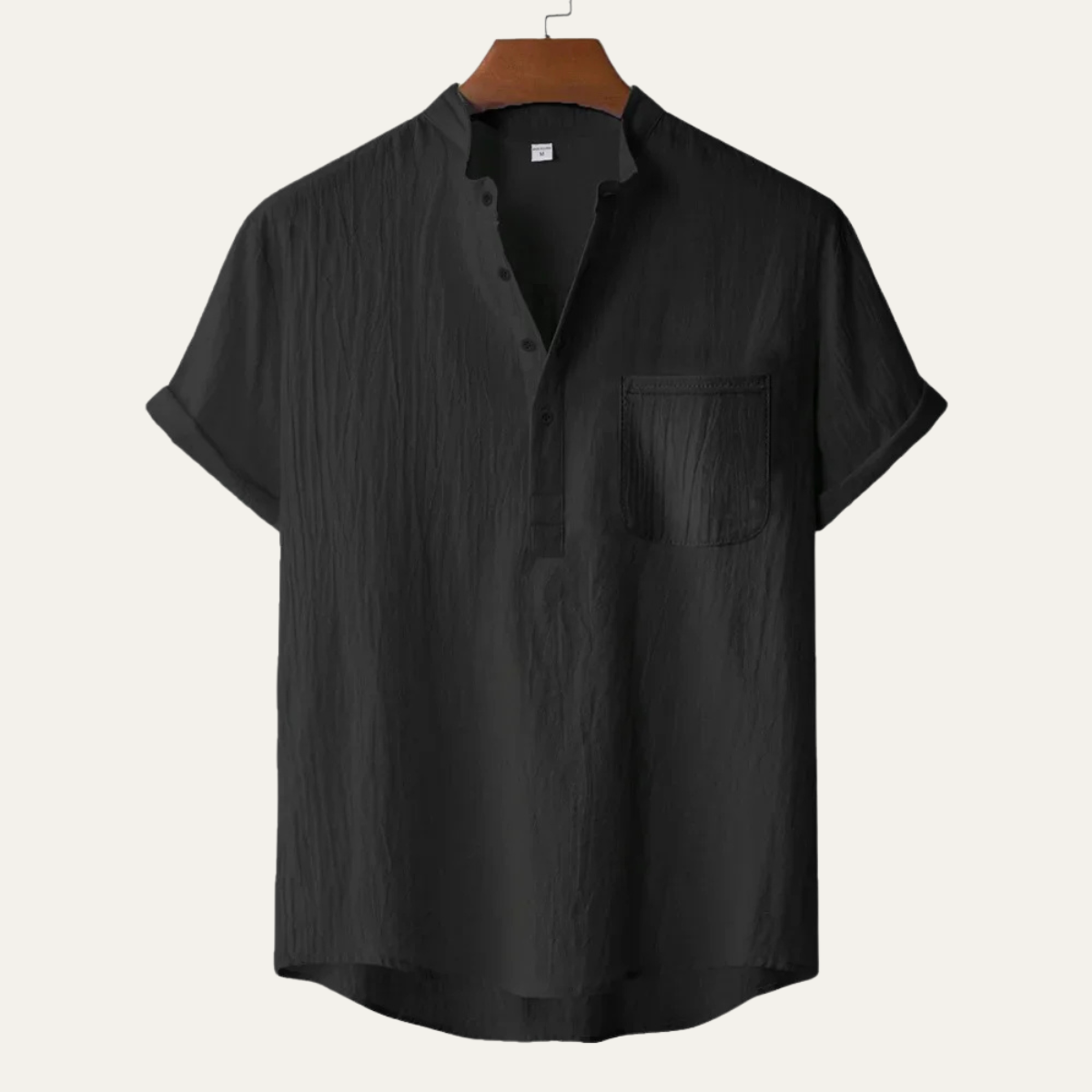 The Rodeo Men’s Linen Henley Summer Shirt