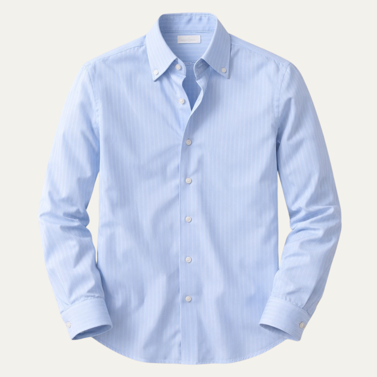 The Brookhaven Park Men’s Casual Striped Button Up Shirt