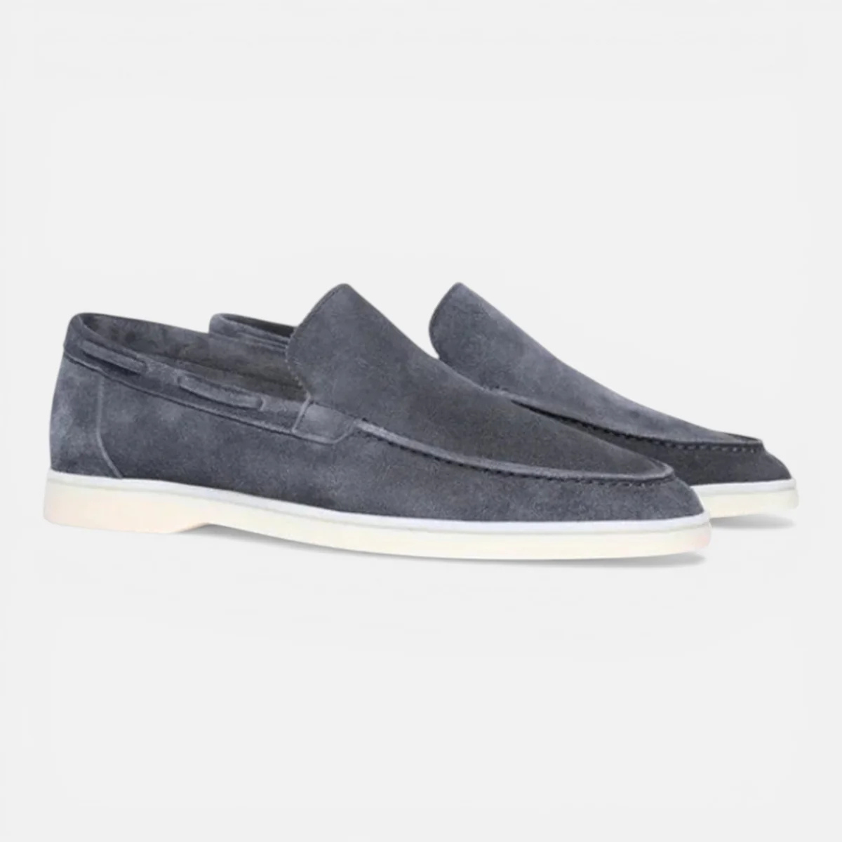 The Brookstone Men’s Suede Casual Loafers