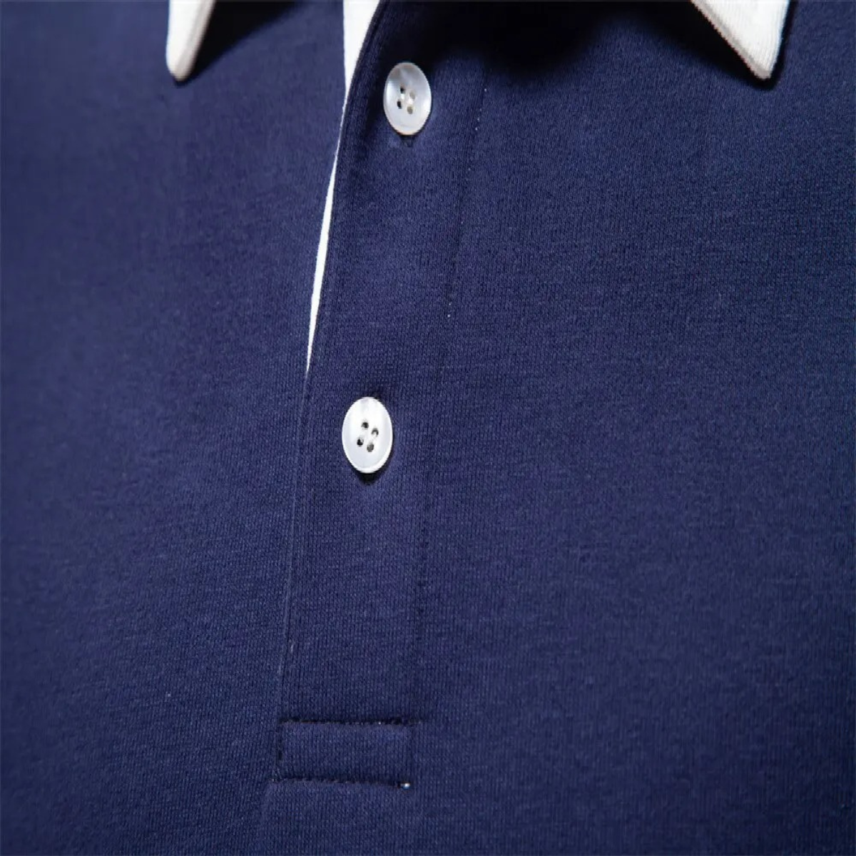 The Marlowe Men’s Casual Smart Polo Collar Sweater
