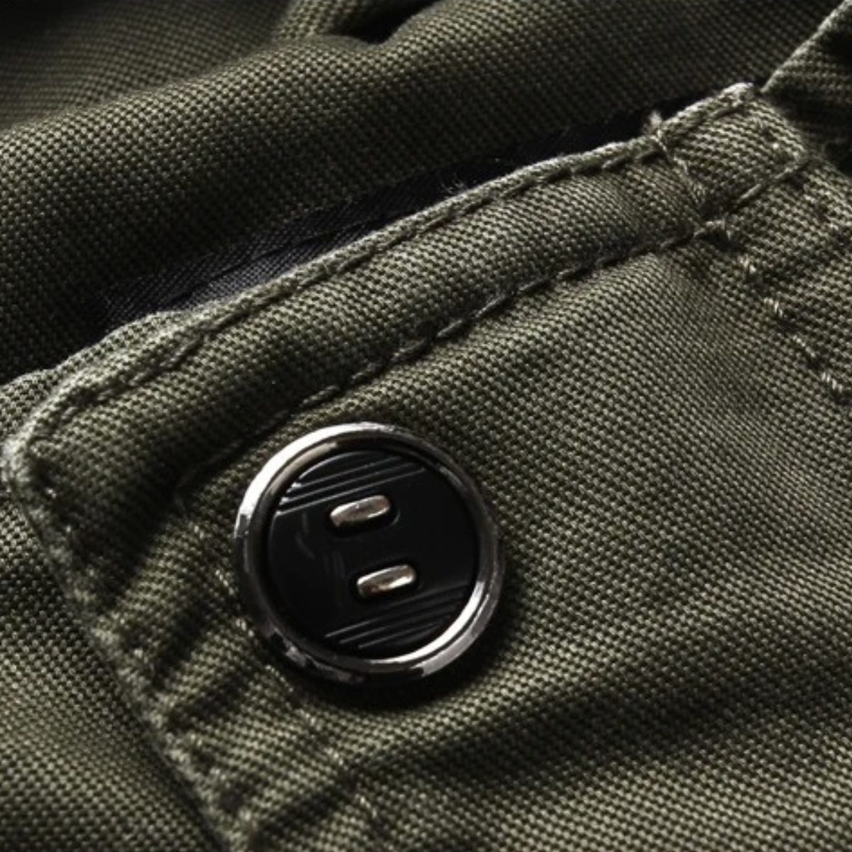 The Aberdeen Men’s Trendy Cargo Cotton Jacket with Pockets
