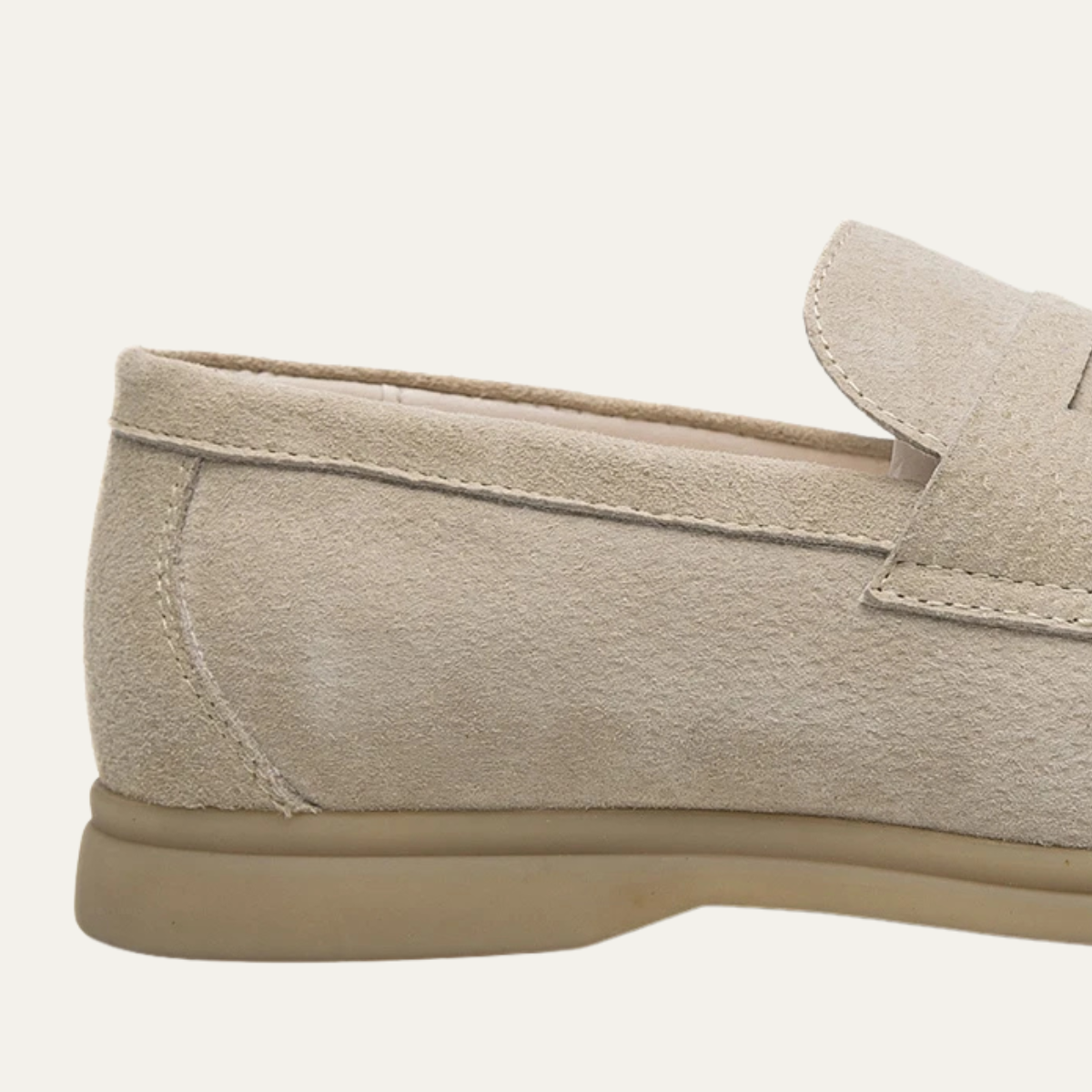 The Torquay Men’s Lightweight Casual Suede Slip On Loafers