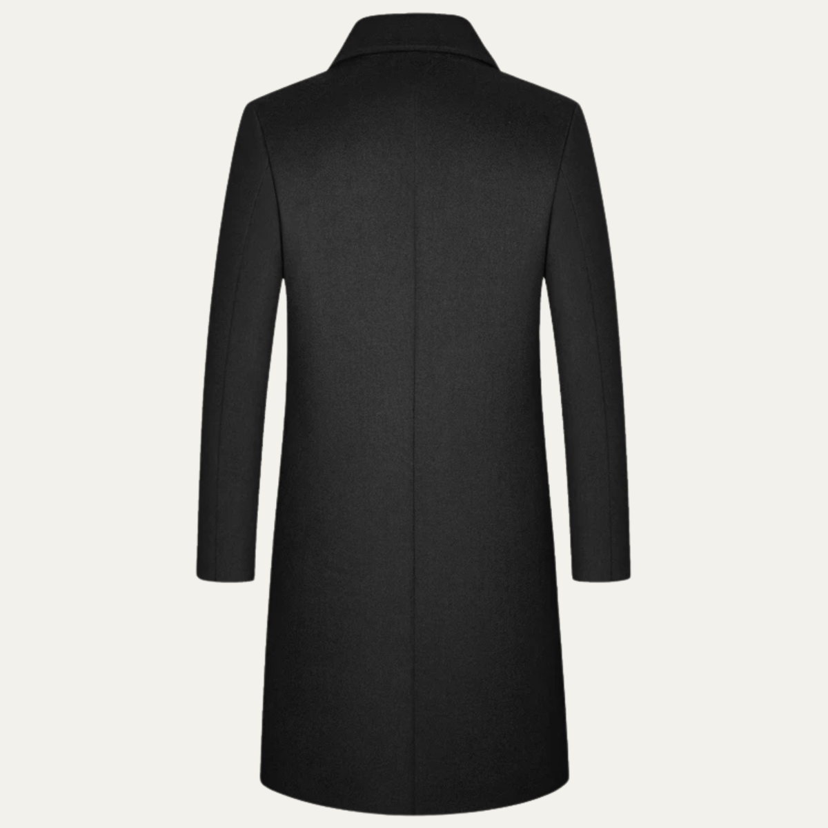 The Ascot Men's Elegant Wool Long Winter Smart Coat