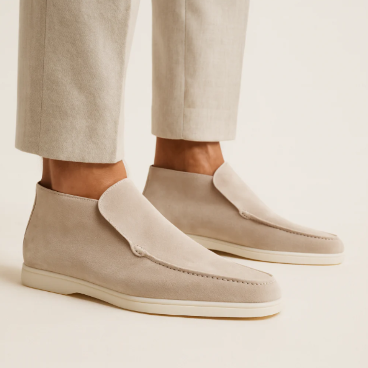 The Edinburgh Men’s Classic Smart Casual Slip On Suede Loafers