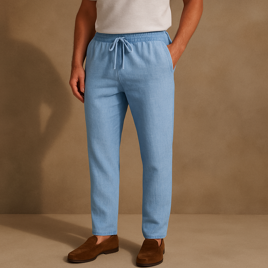 The Portofino Linen Pants  – Casual Summer Fit for Men