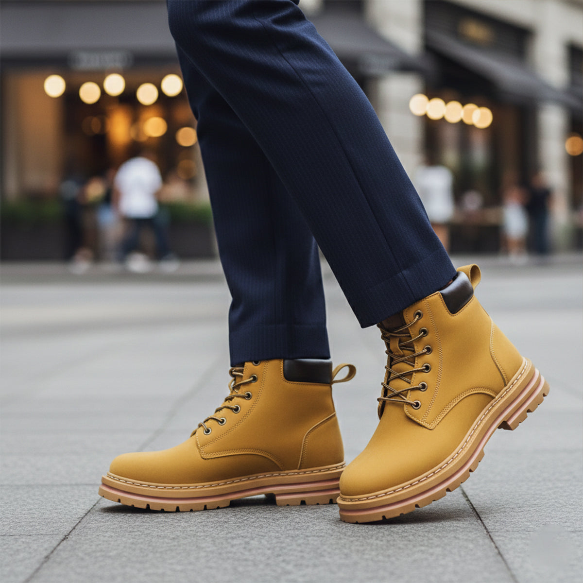 The Silverlake Men’s Cozy Fur Lined Insulated Snow Boots