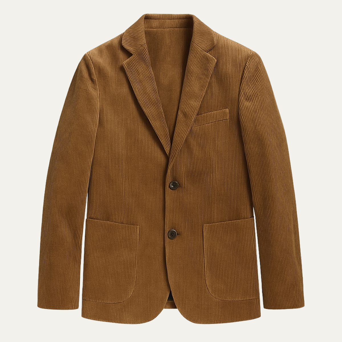 The Lancaster Men’s Thick Flannel Corduroy Business Blazer Jacket