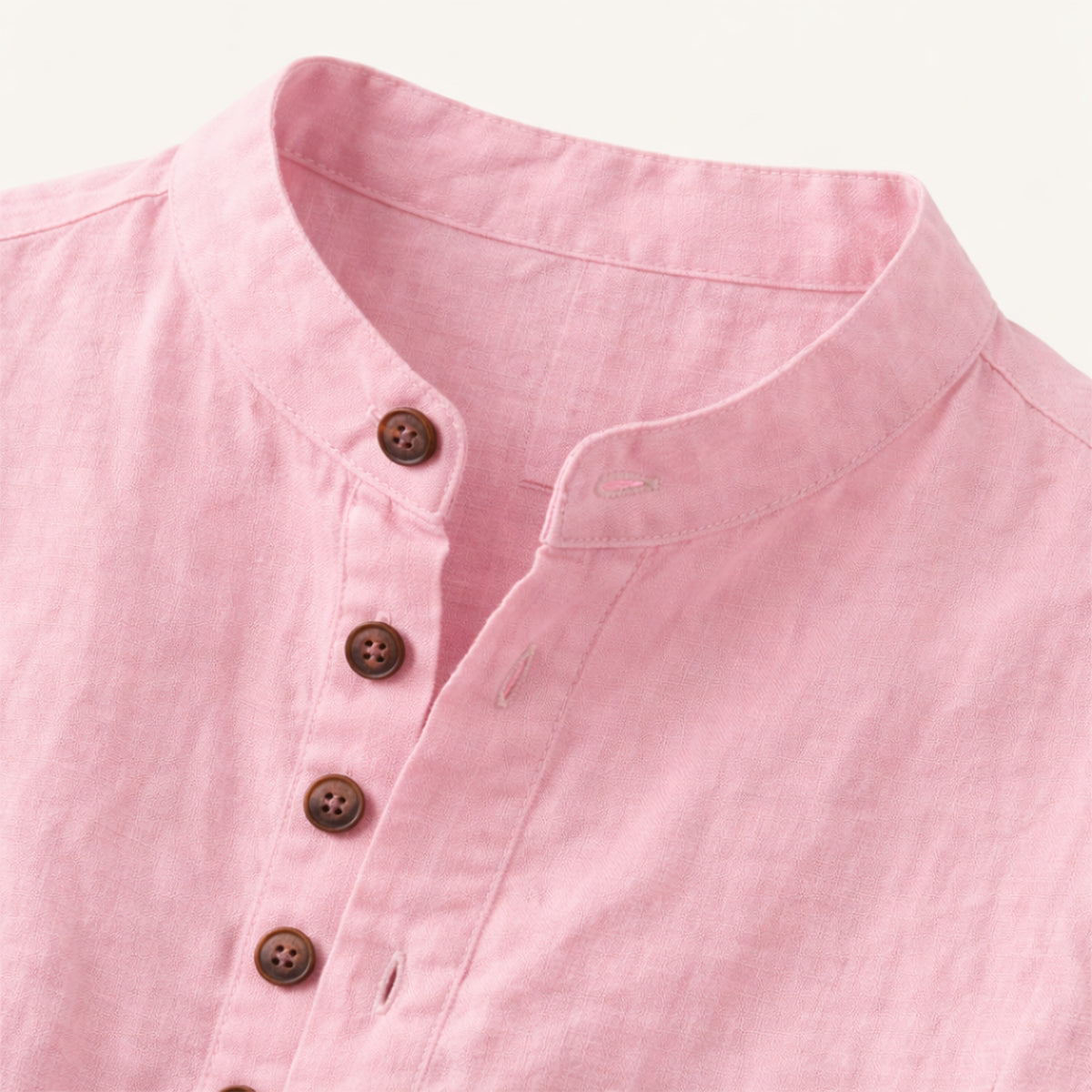 The Woodmere Men’s Retro Cotton & Linen Set – Shirt & Pants