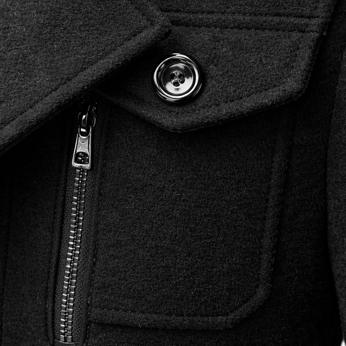 The Somerset Men's Elegant Winter Wool Blend Coat