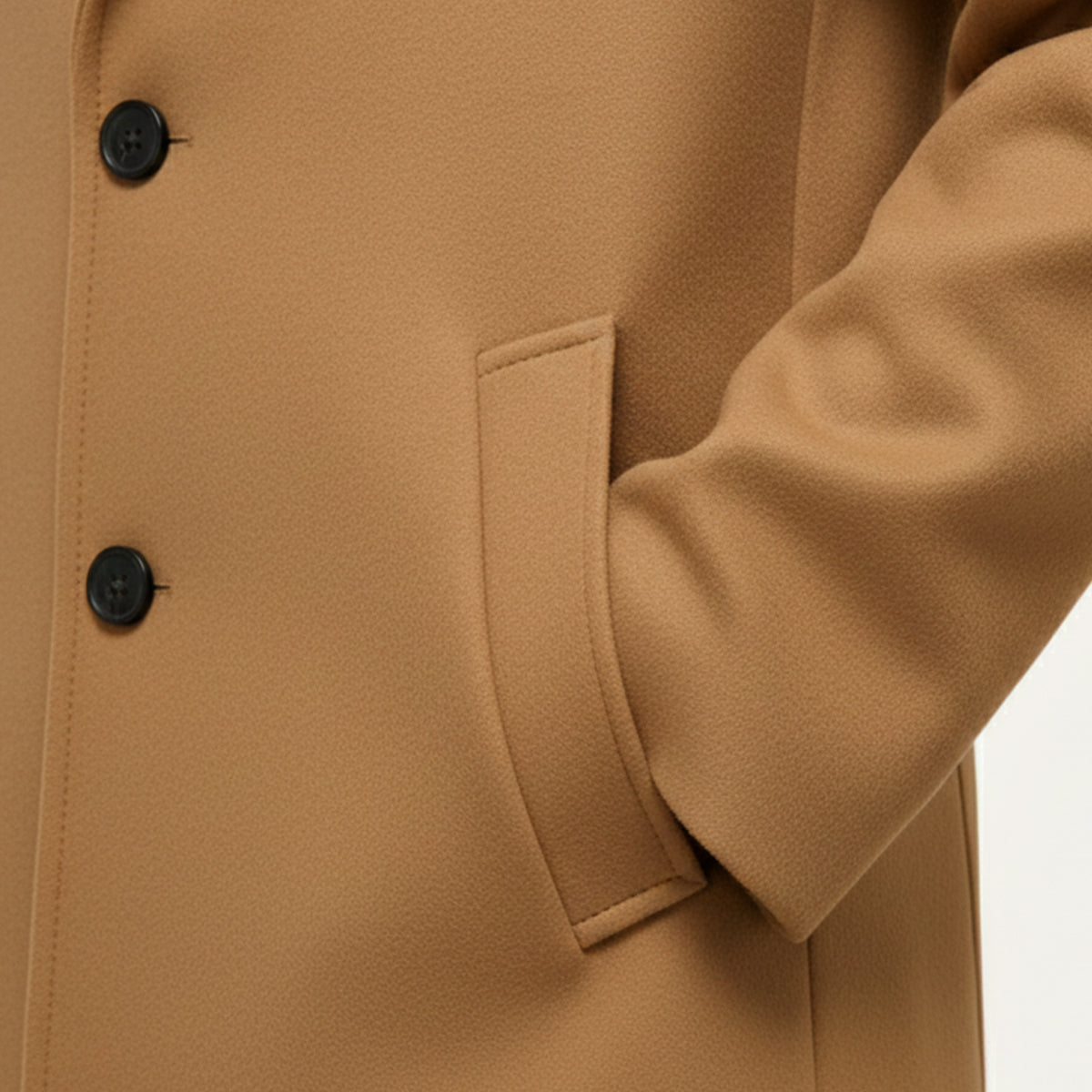 The Ridgeford Men’s Classic Wool Winter Overcoat