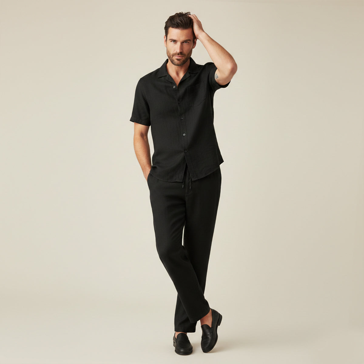 The Westminster Men’s Casual Linen Beach Set – Shirt & Pants